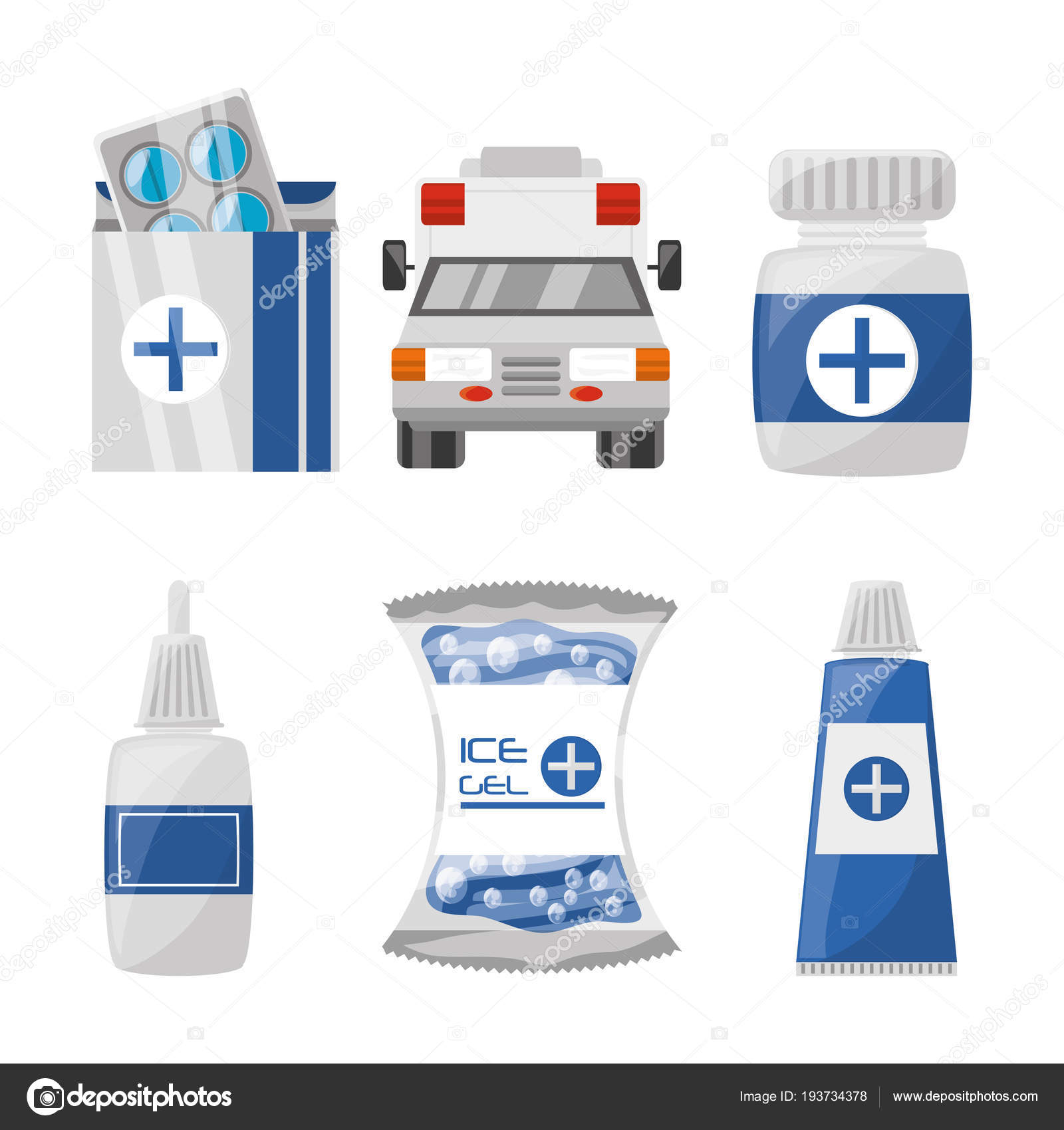 Kit primeros auxilios farmacia