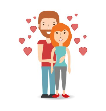 Kaç sevgilisi ve yürekleri romantik ilişki
