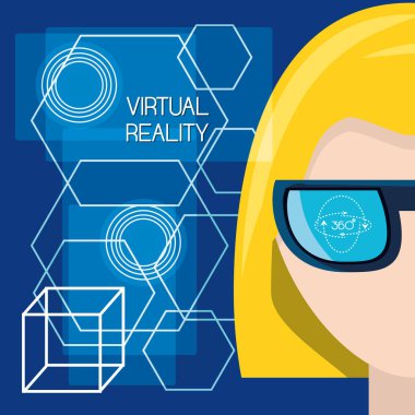 fütüristik teknoloji yenilik ile sanal gerçeklik oyunu