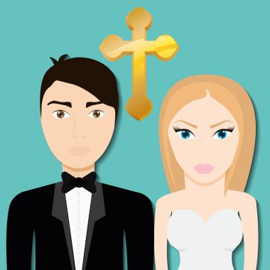 damat ve gelin düğün arası glod ile