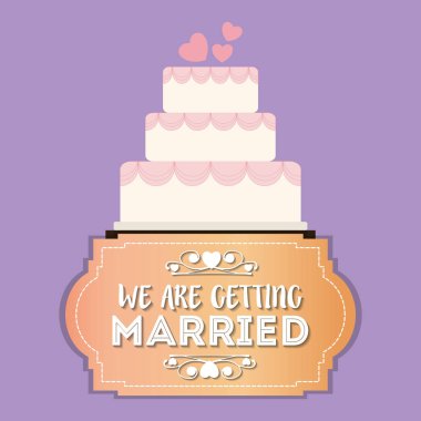 biz evli tatlı pasta tebrik