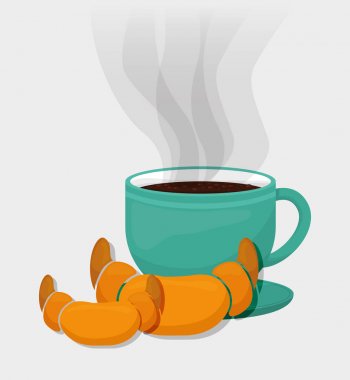 Kahve Kupası ekmek tatlısı