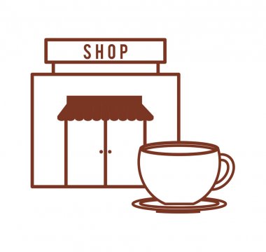 Kahve Dükkanı Kupası içecek anahat