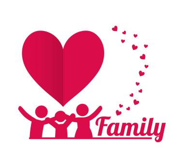 güzel aile poster birlikte