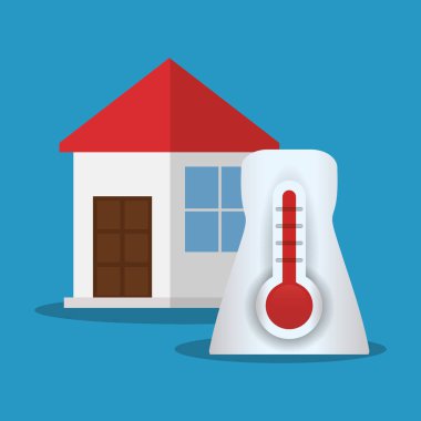 ev termometre sıcaklık sembolü