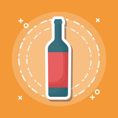 şarap şişesi simgesi