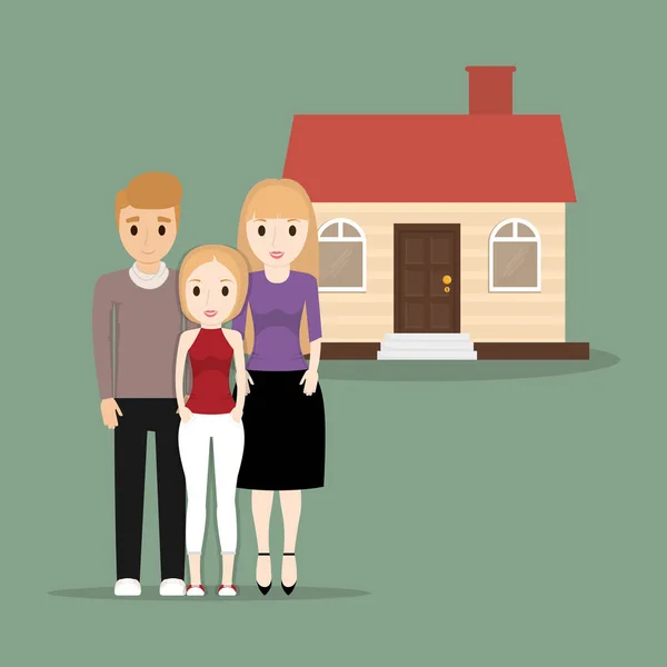 family people home image