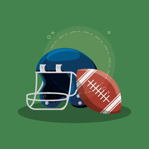 American Football Design — Stockvektor