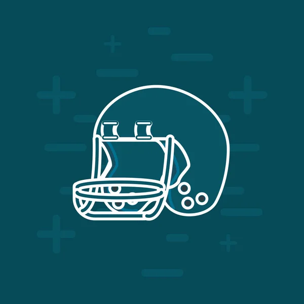 American Football Design — Stockvektor