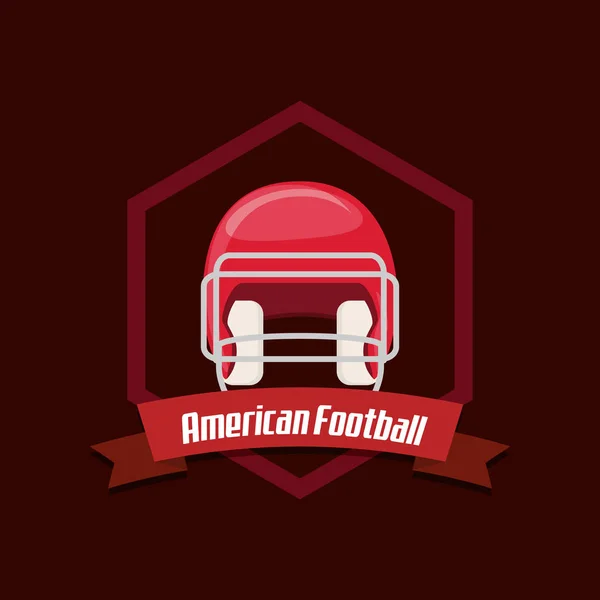Americký fotbal design — Stockový vektor