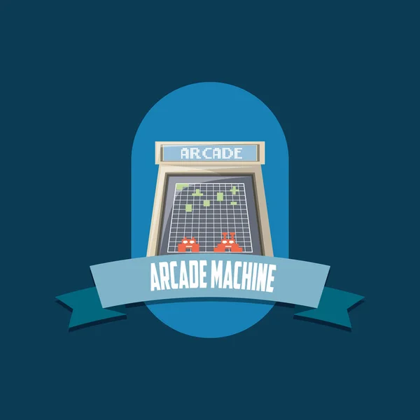 Arcade gép tervezés — Stock Vector