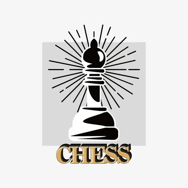 Chess pieces design — Stock Vector