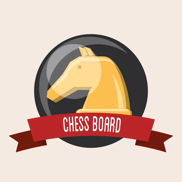 Chess board design — Stock Vector