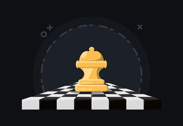 Jogo de xadrez design —  Vetores de Stock