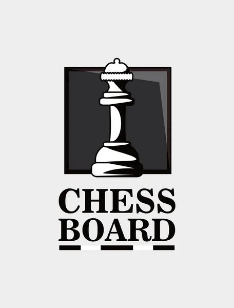 Chess board design — Stock Vector