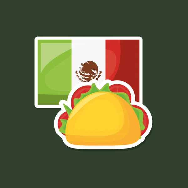 Viva Mexico Design — Stockvektor