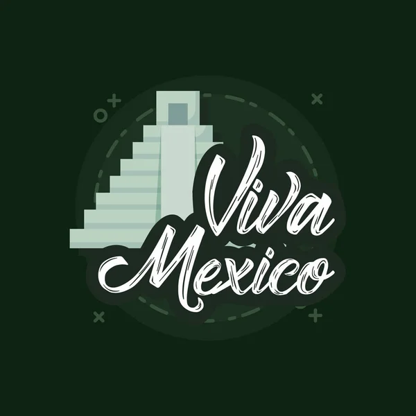 Viva Mexico design — Stock vektor