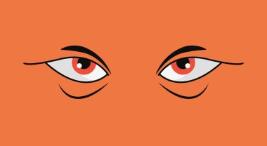 kızgın gözleri tasarım