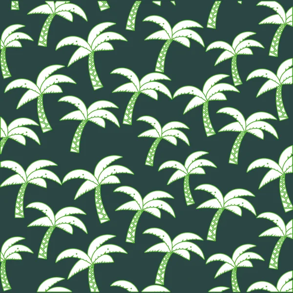 Tropical palms design — Stock Vector