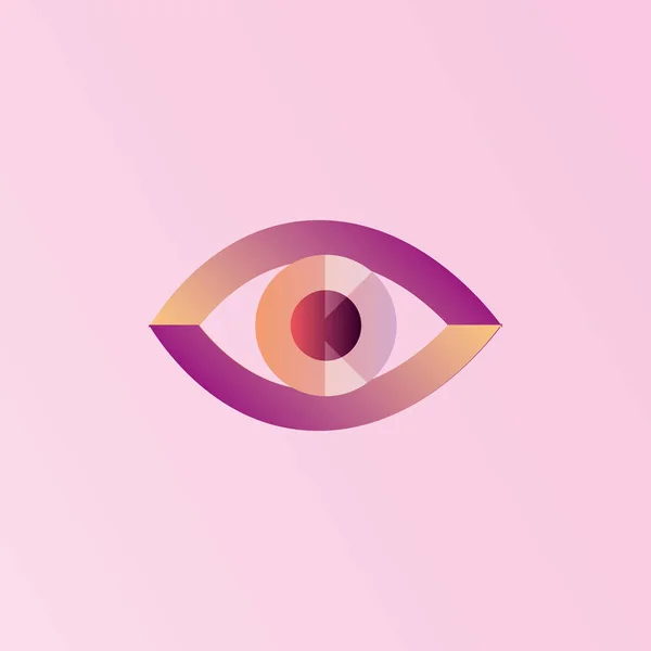 目のアイコンの画像 — ストックベクタ