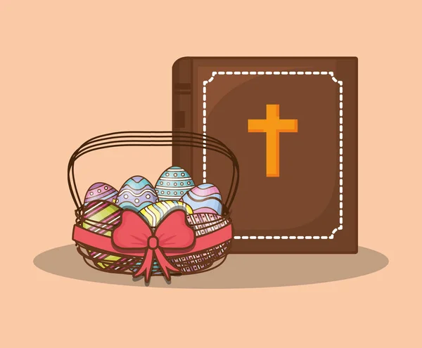 Diseño de celebración de Pascua — Archivo Imágenes Vectoriales