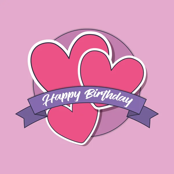 Happy birthday design — Stock Vector