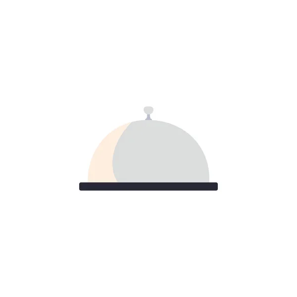 Placa de cocina icono vector de diseño — Vector de stock