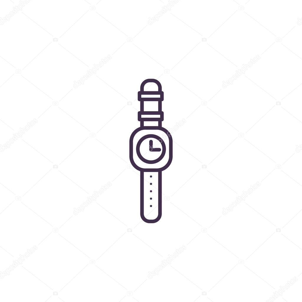 Isolated watch icon vector design