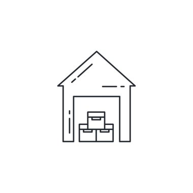 İzole edilmiş kutu simgesi vektör tasarımı