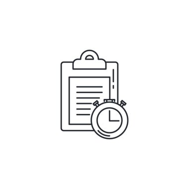 İzole dağıtım belgesi vektör tasarımı