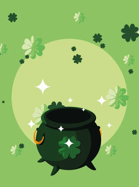 Happy saint patricks day vector design — Stock Vector