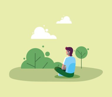 Avatar insan vektör tasarımı