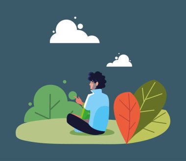 Avatar insan vektör tasarımı