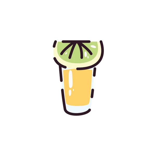 Design de vetores de tequila mexicano isolado —  Vetores de Stock