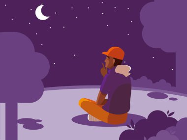 Avatar insan vektör tasarımı
