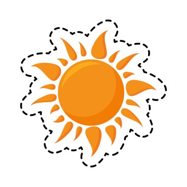 Işıl ışıl güneş ikonu