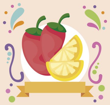 Yaşasın Meksika Şili biberli kutlaması