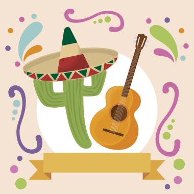 Yaşasın Meksika kutlamaları ve ikonlu gitarlar