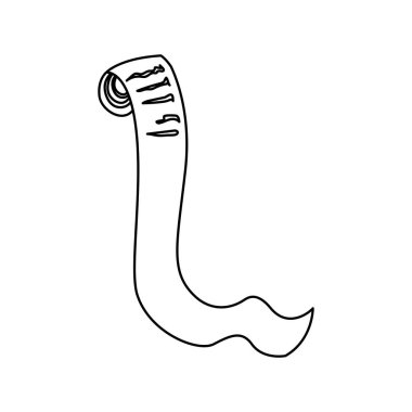 Santas list vector design