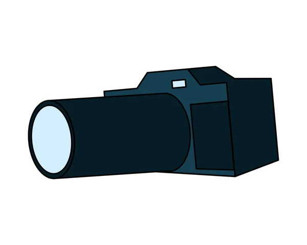 絶縁型カメラアイコンベクトル設計 — ストックベクタ