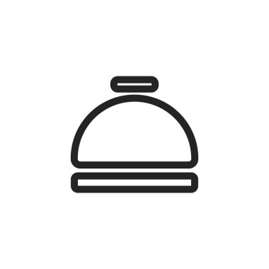 İzole mutfak plakası vektör tasarımı