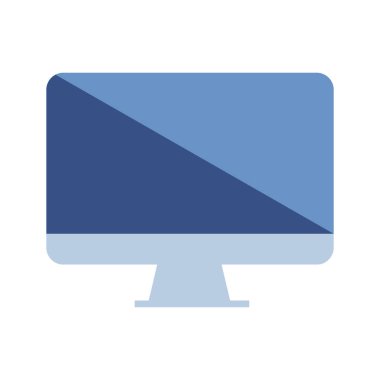 dijital bilgisayar simgesi vektör tasarımı