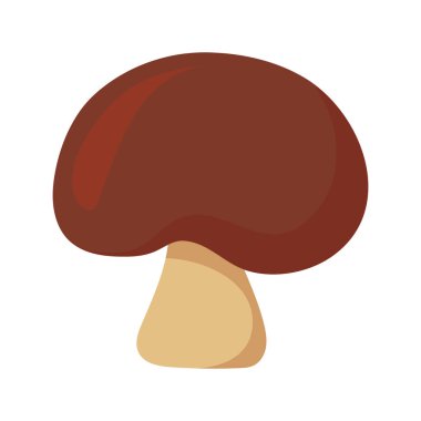 Beyaz arkaplanda şampiyon kahverengi