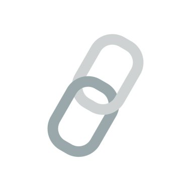 zincir, beyaz arkaplanda bağlantı oluşturma