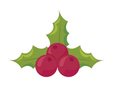 Yaprak çobanpüskülü, yapraklar beyaz arka planda