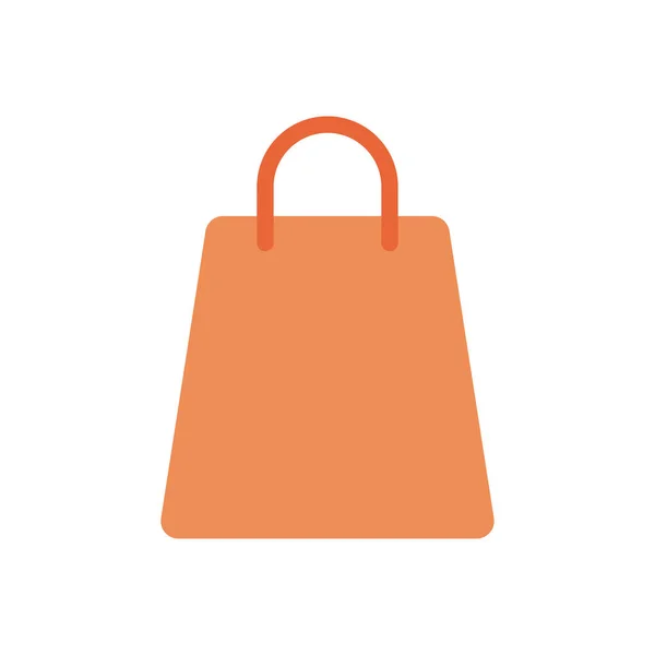 Einkaufstasche auf weißem Hintergrund — Stockvektor