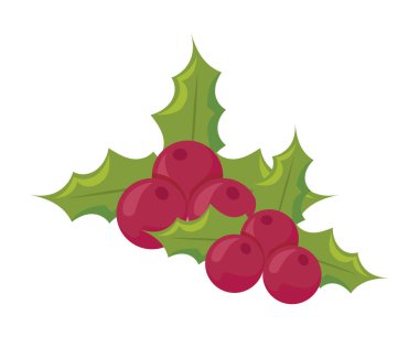 Yaprak çobanpüskülü, yapraklar beyaz arka planda