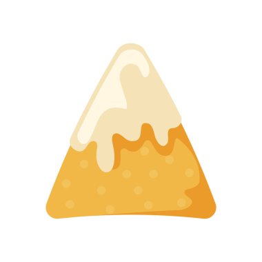 Lezzetli cipsler, tipik Meksika yemekleri.