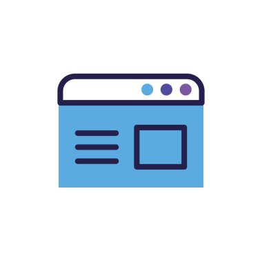 Beyaz arkaplanda sosyal ağ profili