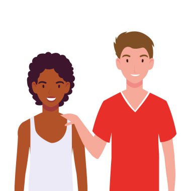 Beyaz arka planda farklı pozları olan erkekler